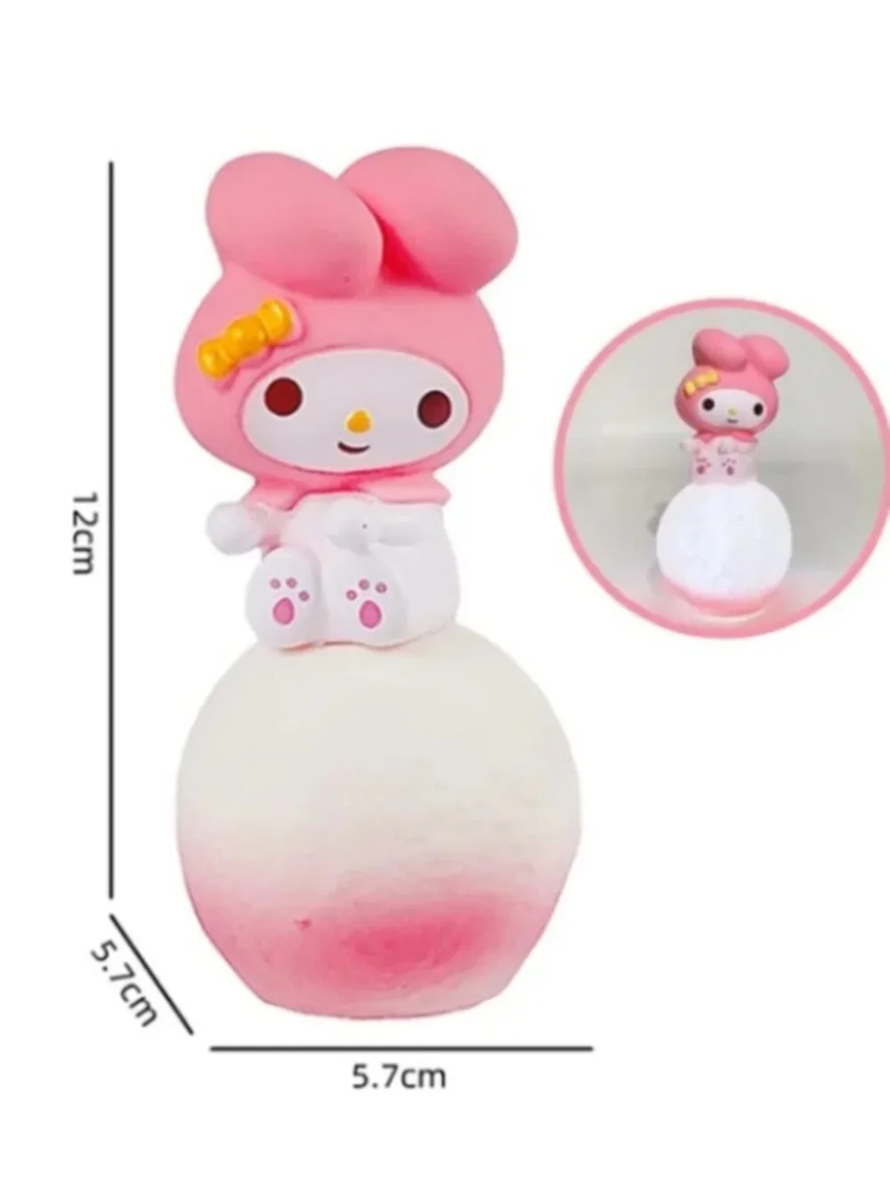 Hello Kitty Night Light Set – Kuromi, Cinnamoroll & My Melody LED Decor